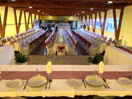 Berendezett bankett-terem