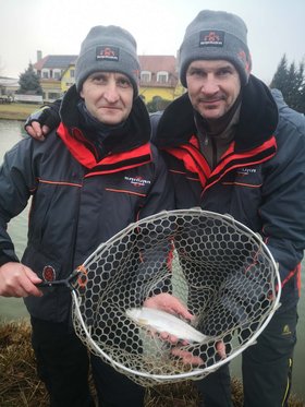 Téli-őszi tavi pisztránghorgászat